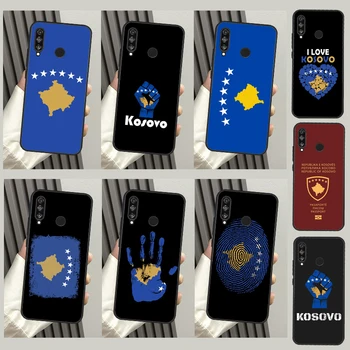 Kosovo Národnej Vlajky Prípade Huawei P30 P40 Lite P20 P50 Pro P Smart 2021 Nova 5T Česť X8 X9 50 70 X9a Coque
