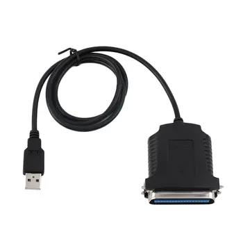 Kvalitný USB na Paralelný Port LPT1 36 Kolíky IEEE 1284 Tlačiareň, Skener kábel Kábel Adaptéra