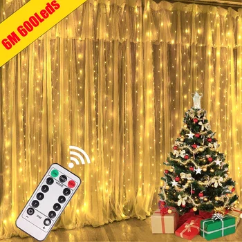 LED Girlandy Opony Svetlá 8 Režimov USB, Diaľkové Ovládanie Rozprávkových Svetiel String Svadobné Vianočná Výzdoba pre Domáce Spálňa Nový Rok Lampa