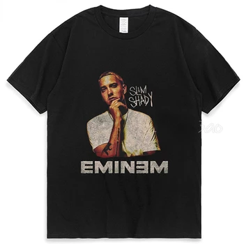Letné handričkou 1999 Eminem Slim Shady Mužov Oblečenie, Topy Lete Bežné Tees Hip Hop T-Shirt Harajuku Ženy Tričká pánske Oblečenie