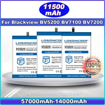 LOSONCOER 5700mAh-14000mAh Pre Blackview BV7200 BV5200 BV7100 Batérie