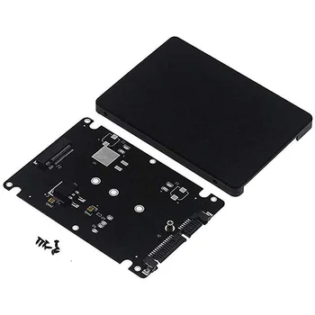 M. 2 NGFF 2,5 Palcový SATA SSD/rozhraním MSATA na SATA Karty Adaptéra Prípade (B Kľúč pre PC Adaptér M2 +M Ploche Zásuvky NGFF )