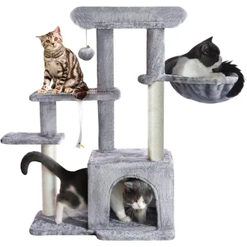 Mačka, Strom, Cat Tower s Sisal Poškriabaniu Príspevok pre Vnútorné Mačky, 35