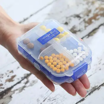 Mini Vitamín Držiak Na Prenosné Týždenný Pilulku Prípadoch Ukladacieho Priestoru Tabletu Kontajner Prípade Drog Box Tabletky Organizátor