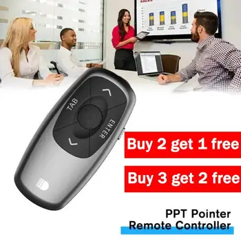 Mini Wireless Presenter PPT Page Turner USB Ukazovateľ Diaľkové Ovládanie Infračervené Moderátorka Pero Pre Projektor Prezentácie Powerpoint