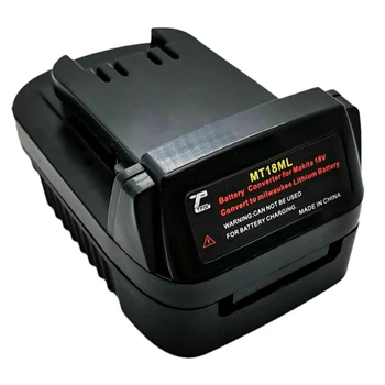 MT18ML Batérie Adaptér Batéria Converter Pre Makita 18V Previesť Do M18 18V Li-Ion Batéria