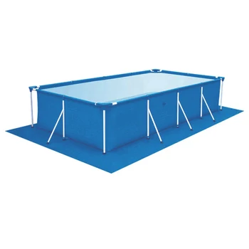 Multi-Veľkosť Pool Zem Mat Pokrytie Veľkej Veľkosti Bazén Podložka Obdĺžnikový Podlahu Chrániť Bazén A Zníženie Opotrebovania