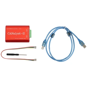 MÔŽE Analyzer Canalyst-II USB MÔŽETE Analyzer CAN-Bus Prevodník Adaptér Kompatibilný S ZLG USB Sa MÔŽE
