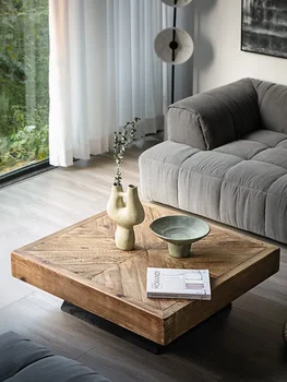 Nordic štýl obývacia izba osobnosti jednoduché moderného masívneho dreva Pokojný štýl čaj stôl obývacej izbe, konferenčný stolík