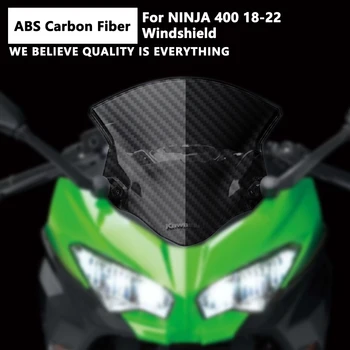 NOVÁ Kawasaki Ninja400 Ninja 400 EX400 2018 2019 2020 2021 2022 Uhlíkových Vlákien Farbe Motocykla Sklo