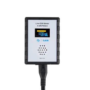 Nové OLED digitálnym displejom siete hluku tester EMI merací prístroj širokopásmové pripojenie AC power meter zvlnenie analyzer