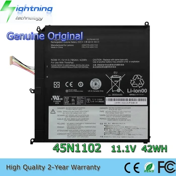 Nové Originálne Pôvodnom 45N1102 11.1 V 42Wh Notebook Batéria pre Lenovo ThinkPad X1 Helix Série 45N1103