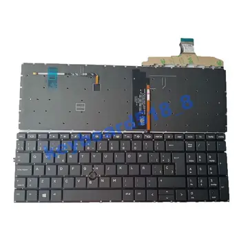 Nové Pre HP Elitebook 850 G7 850 G8 855 G7 855 G8 španielsky klávesnice Bod, Podsvietený