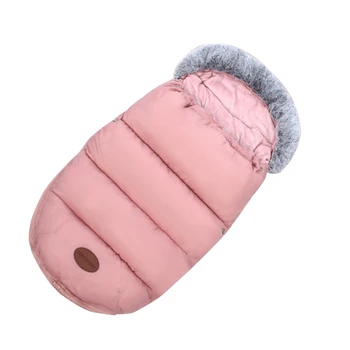 Nové Zimné Kočíka Nohy Hrdlo Izolované Spací Vak pre Bábätká Univerzálny Dieťa Footmuff so Zipsom na Chladné Počasie na Kočíky