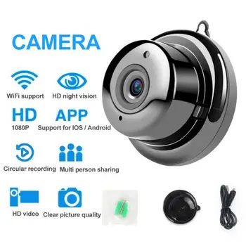 Nový Krytý Bezdrôtová Kamera, Detekcia Pohybu Ip Kamera Nočného Videnia Wifi Baby Monitor V380 Home Security Mini Surveillance Camera