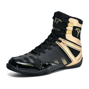 Nový Luxusný Boxing Topánky Mužov Box Tenisky Ľahký Zápas Obuv Proti Sklzu Footwears