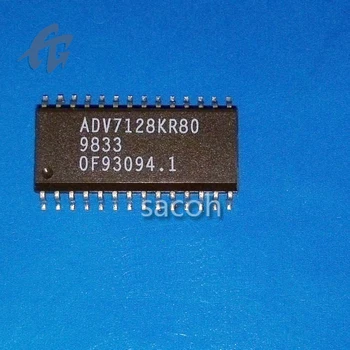 Nový, Originálny 2ks ADV7128KR80 SOP28 Converter Čipu IC Integrovaný Obvod Dobrej Kvality