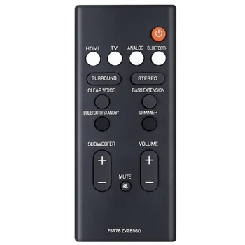 Náhradné Diaľkové Ovládanie FSR78 ZV28960 Pre Yamaha ATS-1060 ATS1060 ATS-1070 Vysokou Vernosťou Bluetooth zariadenia Soundbar Systém