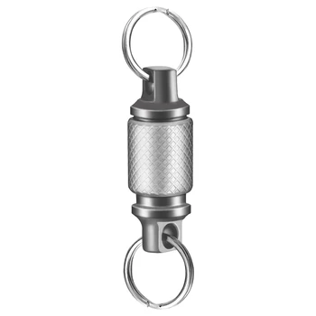 Odnímateľný Krúžok Na Kľúče Roztrhať Keychain Mini Univerzálny Otočný Pracka Na Taška/Kabelka/Pás Kľúč, Držiak Na Príslušenstvo