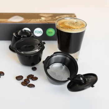 Opakovane Kávové Kapsule Pody pre Dolce Gusto Naplniteľné Filtre Crema Espresso na Kapsule Pohár Kuchynský Nástroj
