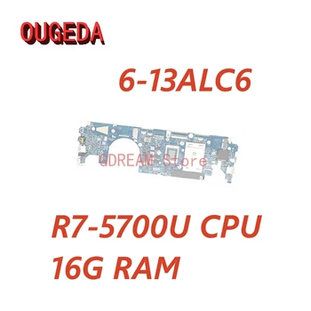 OUGEDA GLC3A LA-K211P 5B21C41675 základná DOSKA Pre Lenovo Yoga 6-13ALC6 Notebook Doska S R5/R7 CPU 8G/16 G RAM Celý test