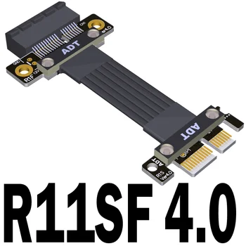 Plná Rýchlosť 4.0 PCIE X1 PCI-E 1X Stúpačky Adaptér Grafická Karta Predlžovací Kábel GPU PCI-E Flexibilné Tienené Extender
