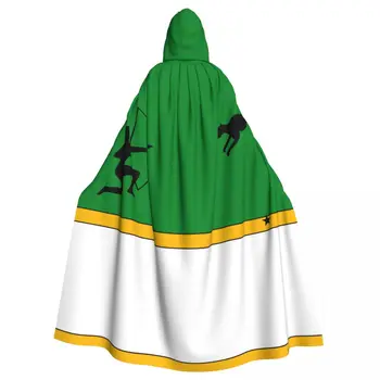 Plášť S Kapucňou Polyester Unisex Čarodejnice Cape Kostým Príslušenstvo Vlajka Amazonas Elf Purim
