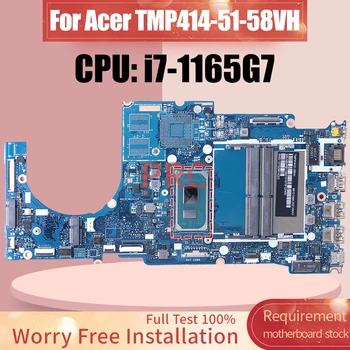 Pre Acer TMP414-51-58VH Notebook Motherboardi7-1165G7 NBGHN11006 NBGG011003 Notebook Doske