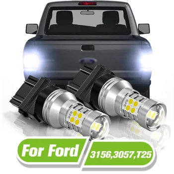 Pre Ford Ranger Explorer, Mustang Uniknúť F-150 Tranzit-150 E-350 LED Zadnej strane Svetla 3156 3157 P27/7W 2ks Zálohy Lampy Príslušenstvo