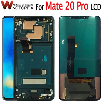 Pre Huawei Mate 20 Pro LCD Displej Dotykový Displej Digitalizátorom. Montáž Repairment Diely Pre Huawei Mate 20 LCD Mate20 Pro LCD Displej