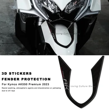 Pre Kymco AK550 Premium 2023 Nepremokavé Ochranné Nálepky Motocykel Blatník Ochrany Nálepky 3D Epoxidové Živice Nálepky