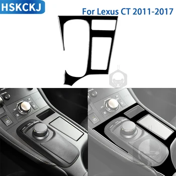 Pre Lexus CT 2011 2012 2013 2014 2015 2016 2017 Príslušenstvo Auto Čierny Plast Interiér, Centrálne Rám Orezania Dekorácie-Nálepky