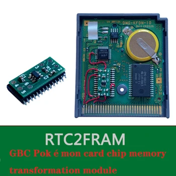 Pre VOP vrecku zlato a striebro kryštál originálne karty hodiny čip, memory transformácie modul nastaviť RTC2FRAM modul