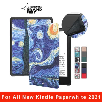 Pre Všetky Nové Kindle Paperwhite 2021 11. Generácie Prípade Tenký, Ľahký Smart Ereader Kryt Pre Funda Kindle Paperwhite 2021