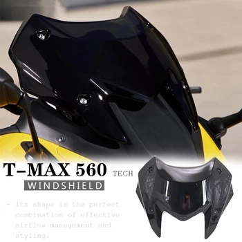 Pre YAMAHA T-MAX 560 TECH MAX 2022 2023 TMAX560 MAX TECH T-MAX560 Motocyklové Príslušenstvo čelné Sklo Čelné sklo Clonu Deflektor