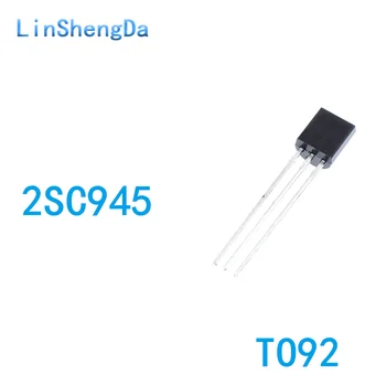 Priame vkladanie tranzistor 2SC945 C945 TO92 0.15 A/50 NPN 100 ks=4 yuan