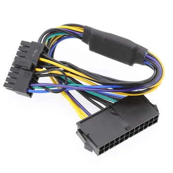 PSU 24Pin ATX, Aby 18Pin Adaptér Converter Napájací Kábel Kábel Pre HP Z420 Z620 pracovnú Stanicu Doske 18AWG 30 CM