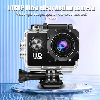 Pôvodné Ultra HD 4K Akčná Kamera 1080P WiFi 2.0-palcový Displej 170D Nepremokavé Potápanie 4K Športové Kamery Multi-funkčné Ggo pro