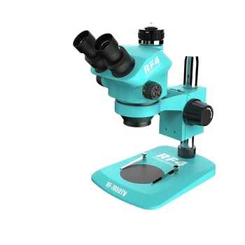 RF4 trinokulárny kyowa 7-50X Zoom RF7050TV Priemyselné Mikroskop Pre Telefón základnej Dosky, Oprava Šperkov Kontrola Mikroskopom