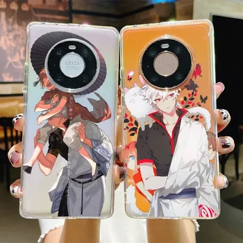 Roztomilý Japonskom Anime GINTAMA Telefón puzdro pre Samsung S10 20 22 23 A10 40 pre Xiaomi10 Note10 pre Huawei P50 20 Honor60 70