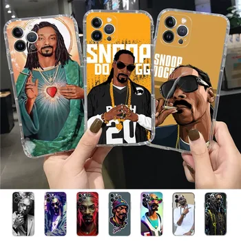 S-Snoop D-Dogg Rapper Telefón puzdro Pre iPhone 15 14 13 12 Mini 11 Pro XS Max X XR SE 6 7 8 Plus Mäkké Silikónové Krytie