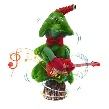 Spev Vianočných Plyšové spievajú A Tancujú Veselé Vianoce Strom Hračky, Bábiky Hračka pre Deti, Dievča, Chlapec, Navidad Noel Dekor