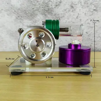 Stirling generátor pary vyžaduje, fyzikálne experimenty, popularizácia vedy, vedeckej produkcie, vynález hračka modely