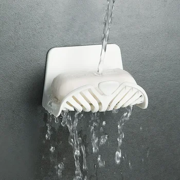 Svetlo Luxusné Stenu Kúpeľňa Dobré Mydlo Box Mozgov Domácnosti Non-punch-free Plast Mydla, Držiak na Filter Vody