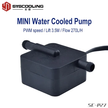 Syscooling Mini Vodné Čerpadlo Odvod Tepla Priemyselné Zariadenia Počítača Vodné Čerpadlo Vodné Trysky s Vnútorným Priemerom 6 Malých SC-P27