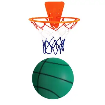 Tichý Basketbal Veľkosť 7 Tichý Loptu Lopta Školenia Soft Basketbal Vysokou Hustotou, Mäkké Penové Lopty Stlmiť Basketbal Pre Deti, Mládež