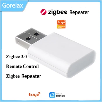 Tuya Inteligentný Život Zigbee 3.0 Signálu Zosilňovač Cez Stenu ZigBee Repeater Smart Wireless Zigbee Signál Rozšíriť Transfer Station