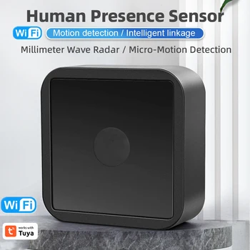 Tuya WiFi/ 3.0 Smart Ľudskej Prítomnosti Smart Home Automation Senzor Detektor Bezdrôtový Mini Mikrovlnná Pohybové Senzory