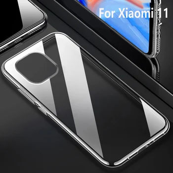 Ultra Tenké Jasné, Transparentné puzdro Pre Xiao Mi 11 Poco M3 X3 NFC F2 Pro Poznámka 10 9 T A3 A2 8 Lite Pro SE Soft TPU Späť Zahŕňa