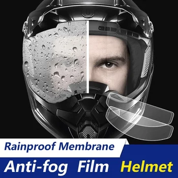 Univerzálne Motocyklové Elektrické Cyklistické Prilby Rainproof Clonu Membrány Anti-fog Film Prilba Okuliare